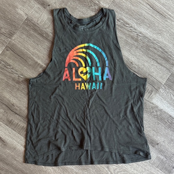 Billabong Tops - Aloha Hawaii Graphic Tank Top